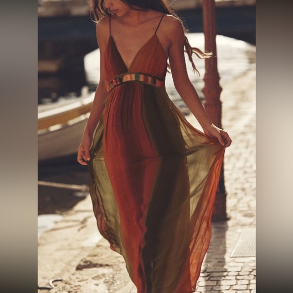 Zara limited edition Beaded Maxi Dress - Picture 7 of 10